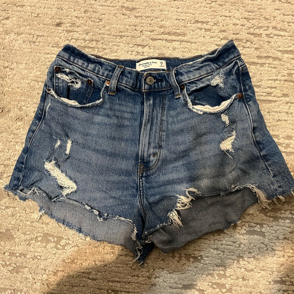Abercrombie Curve Love Mom Short